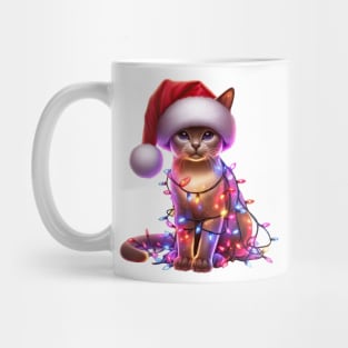 Christmas Singapura Cat Mug